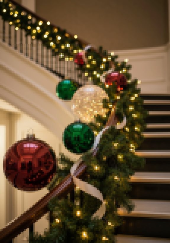 affichages photo créatifs d'escalier