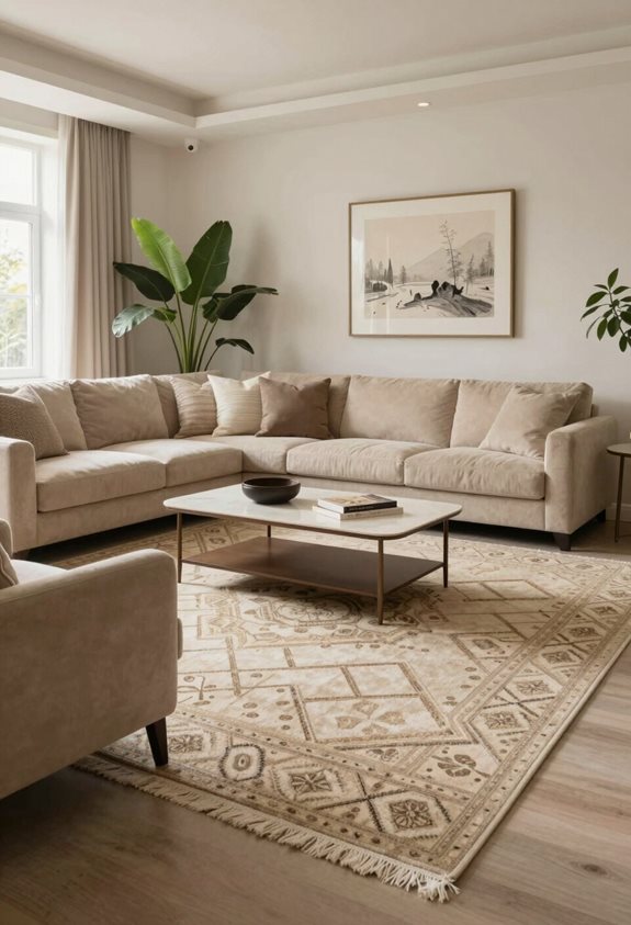 définir des espaces avec des tapis