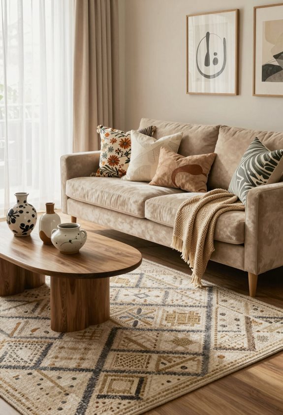 idées de mélange de motifs éclectiques