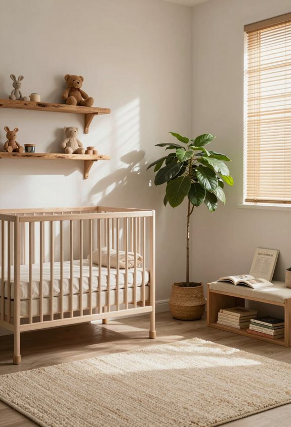 matériaux de chambre de bébé écologiques