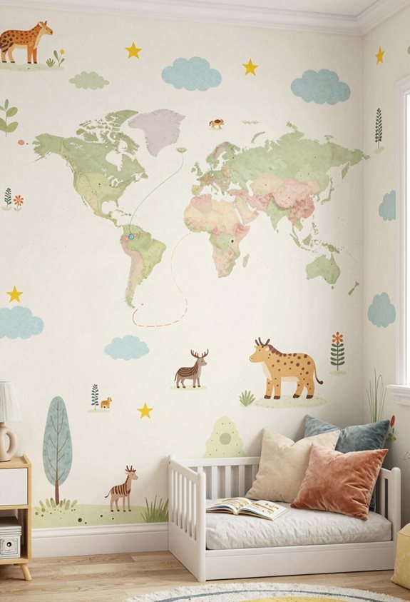 cartes murales éducatives attrayantes