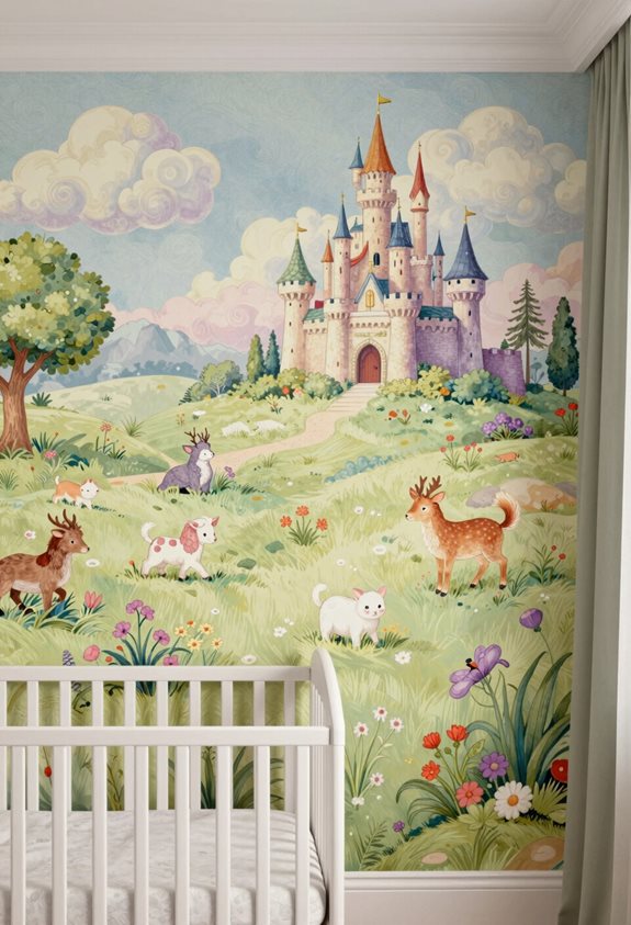 décor sur le thème des contes de fées