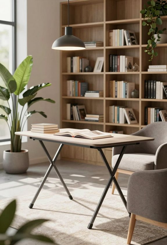 avantages de la table pliante flexible