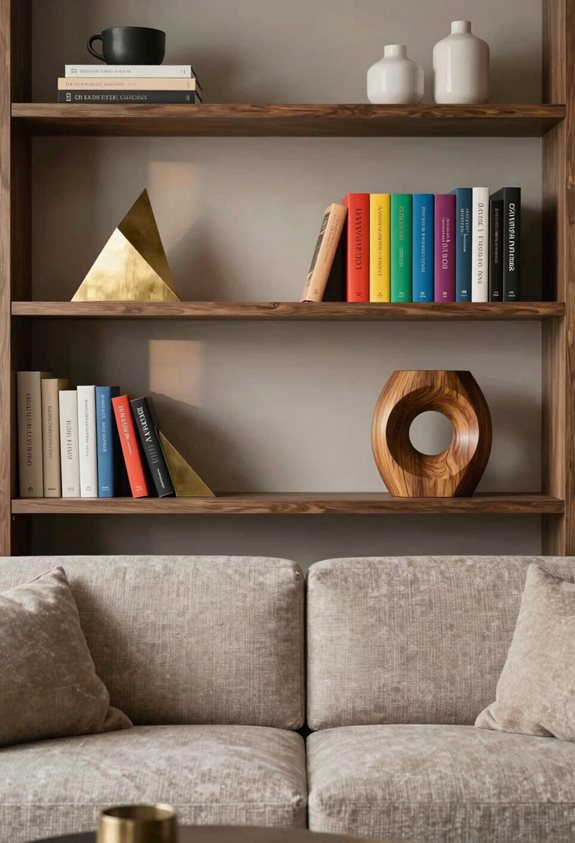 bookends décoratifs fonctionnels