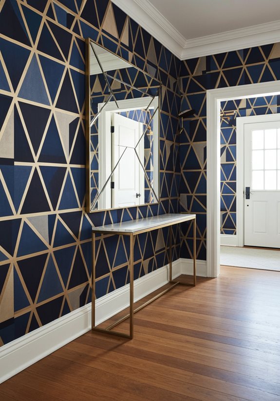 des motifs géométriques pour une élégance moderne