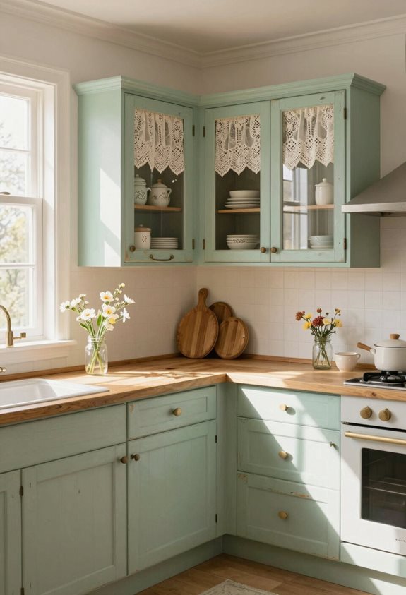 armoire en verre charme