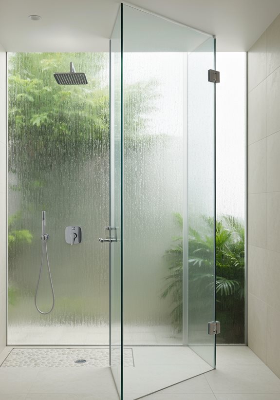 les avantages de la douche en verre