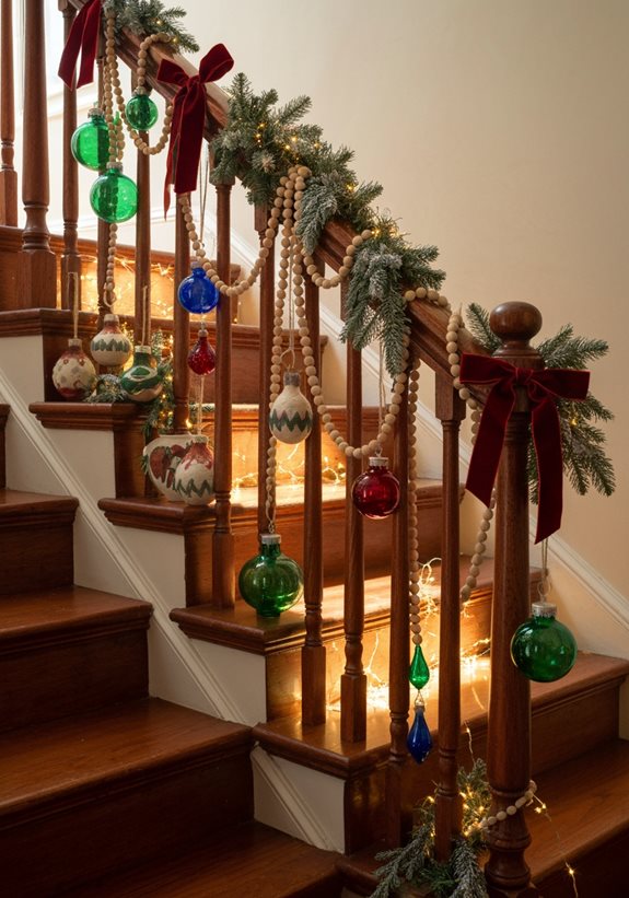 ornements de vacances faits à la main histoires