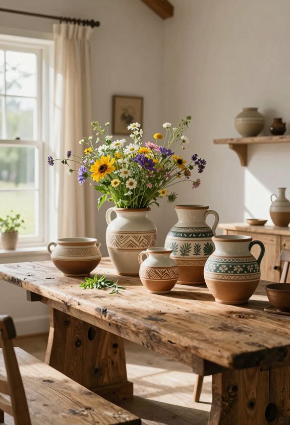 céramique artisanale pour la décoration