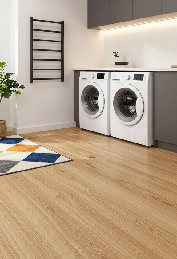 options d'innovation pour le revêtement de sol de buanderie