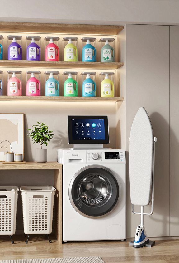 organisation de la lessive facilitée