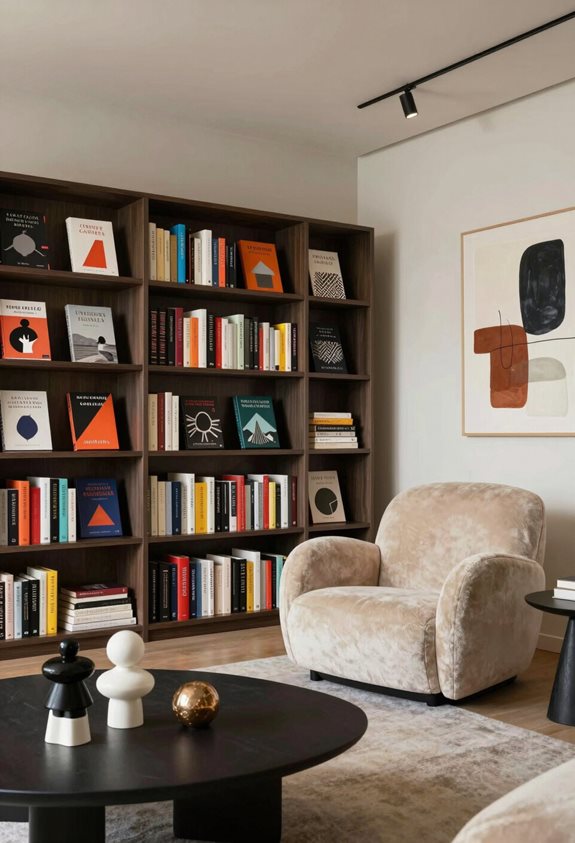 décor artistique inspiré de la littérature