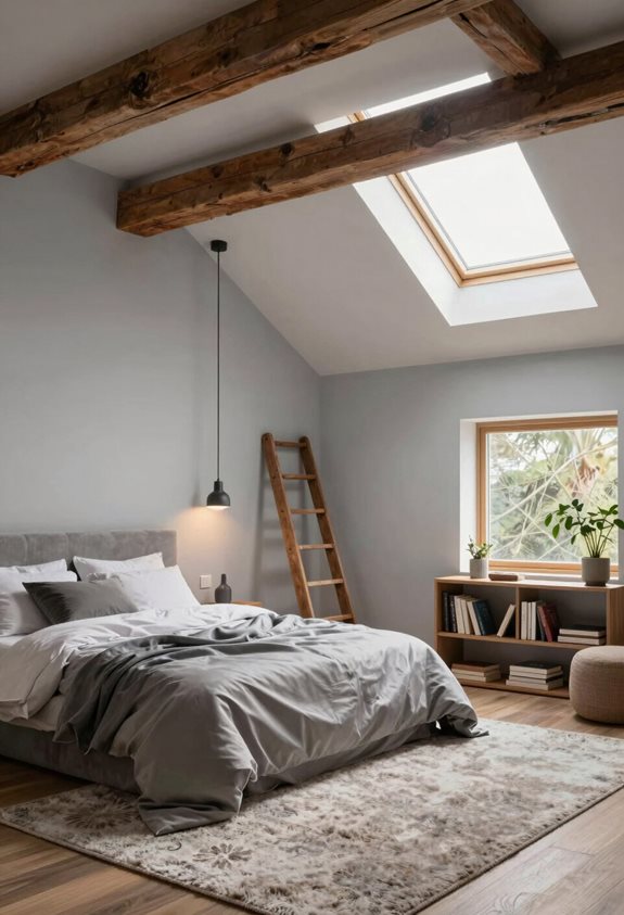 salle de bain loft luxueuse et aérée