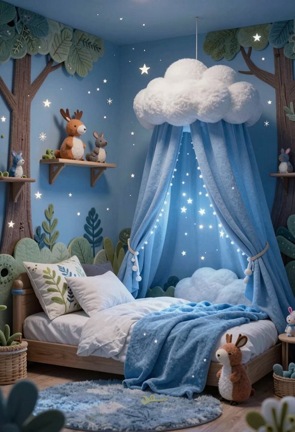 retreat magique de la forêt bleue