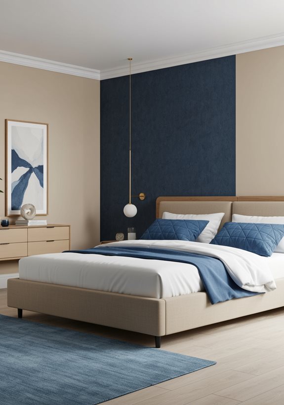 design de chambre moderne minimaliste