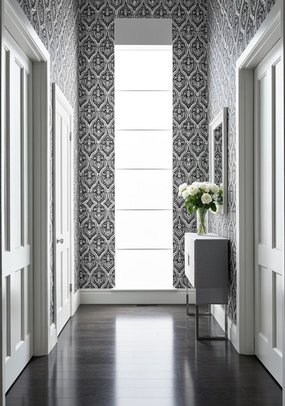 élégance monochrome avec contraste