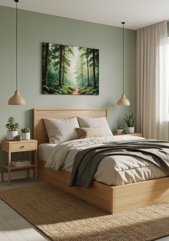 art mural inspiré par la nature