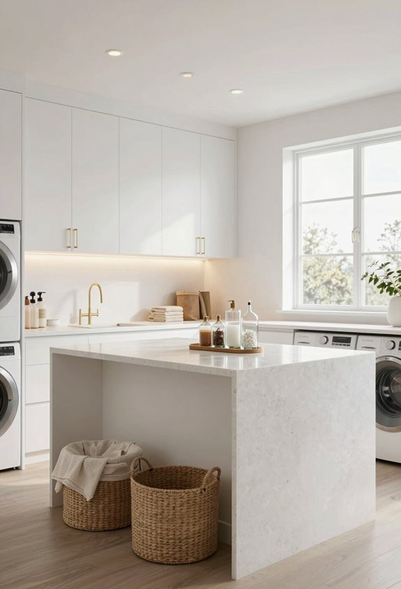 espace buanderie ouvert concept