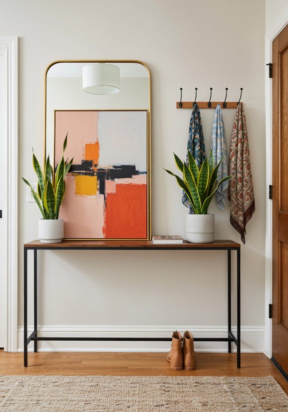 art personnalisé pour l'entrée