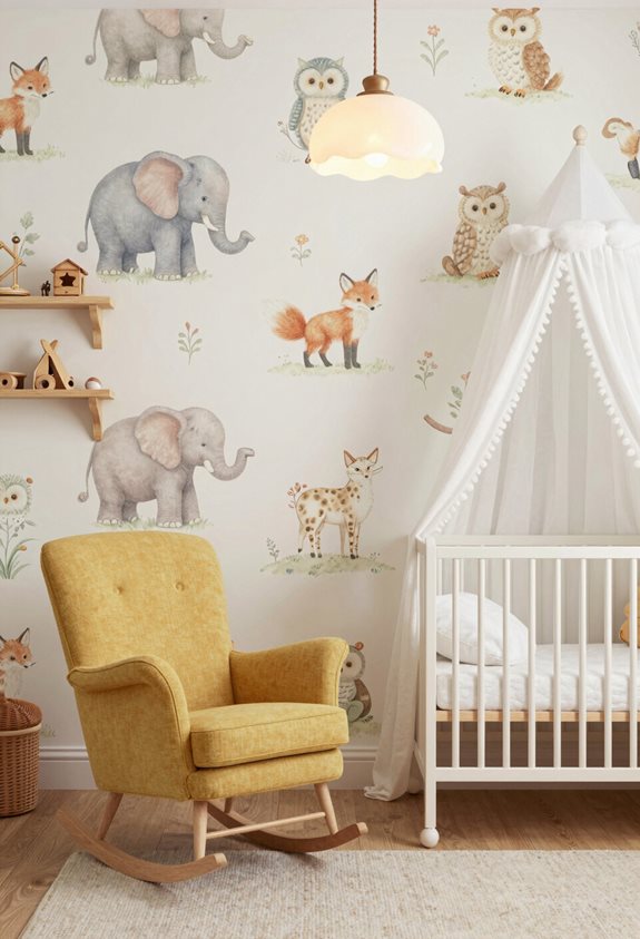 décorations ludiques sur le thème des animaux