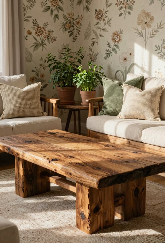 chaleur rustique grâce au bois récupéré