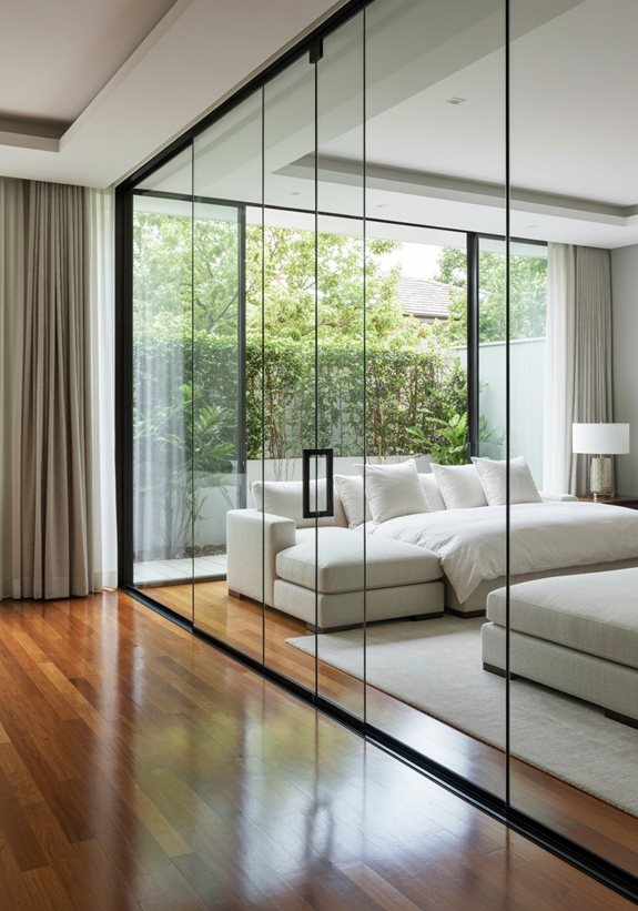 sanctuaire de verre serein