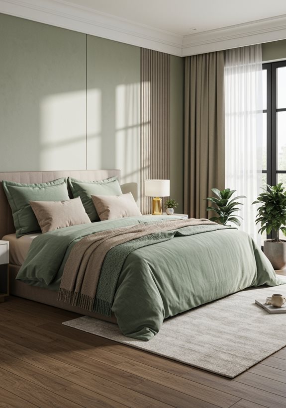 oasis serein vert et beige