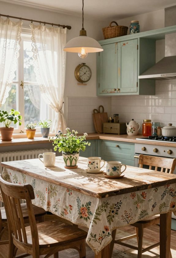 accessoires de cuisine shabby chic