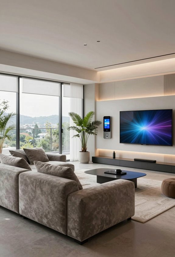 intégration de la technologie de maison intelligente