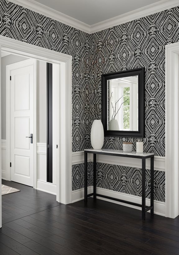 contraste frappant en noir et blanc