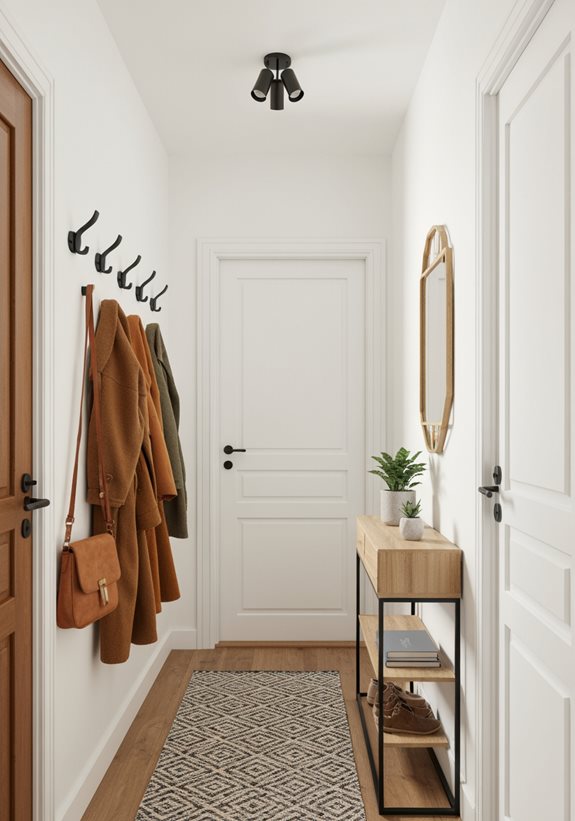 crochets élégants pour l'organisation