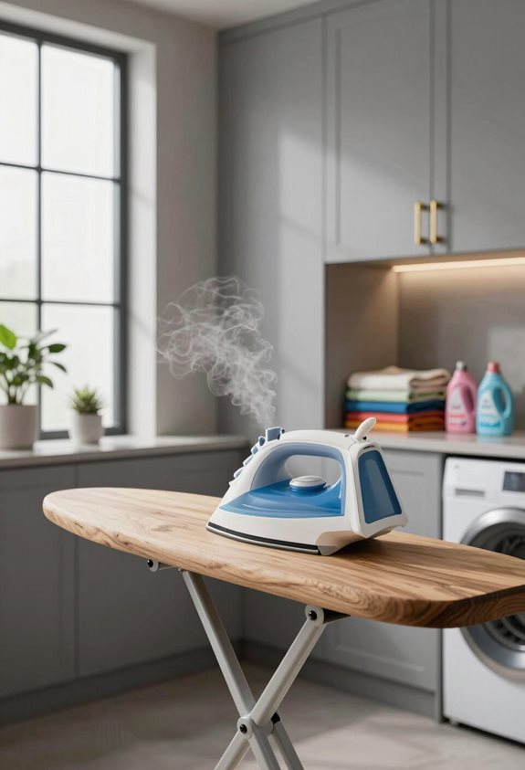 design de station de repassage stylée