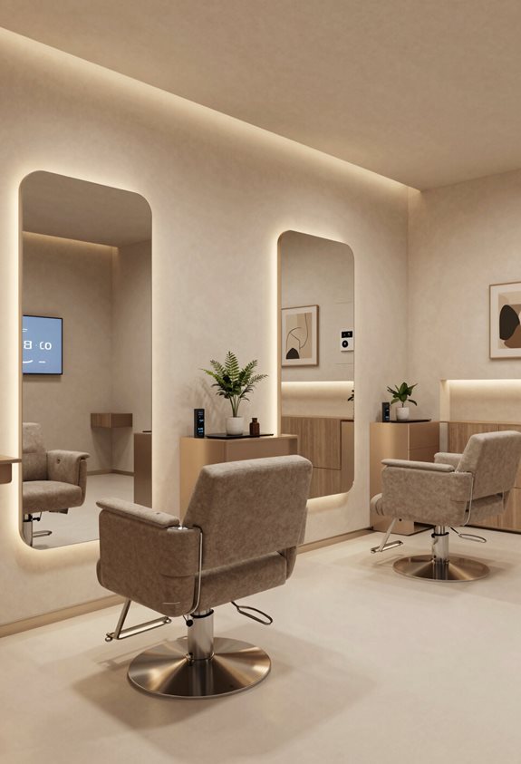 intégration technologique moderne et élégante