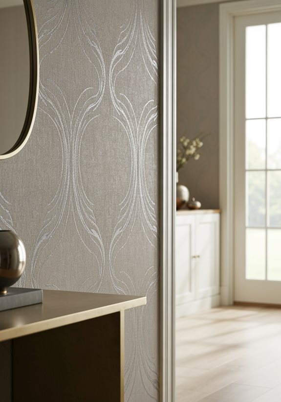 Des textures subtiles rehaussent les entrées