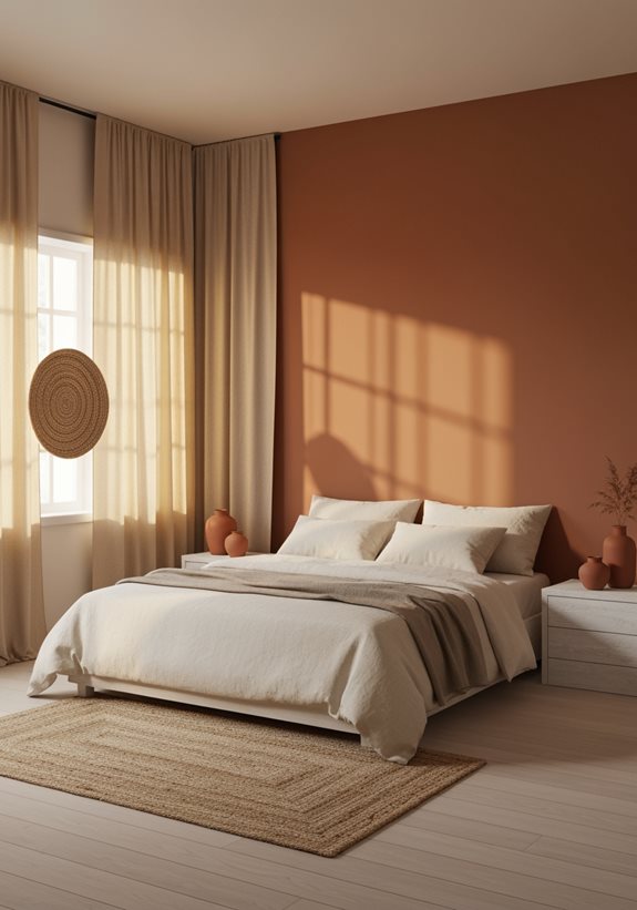 terracotta et couleurs neutres