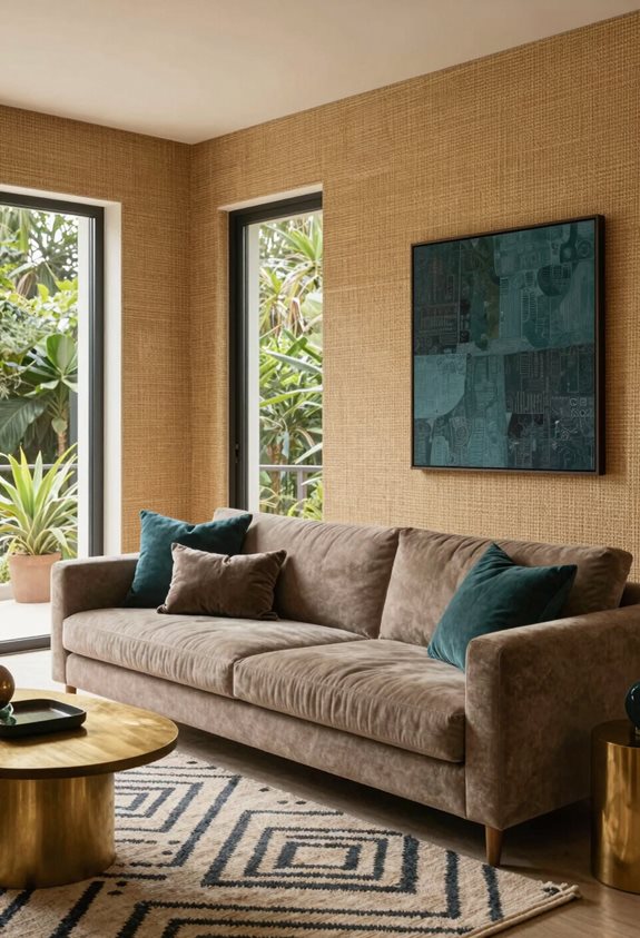 les traitements muraux texturés améliorent l'ambiance