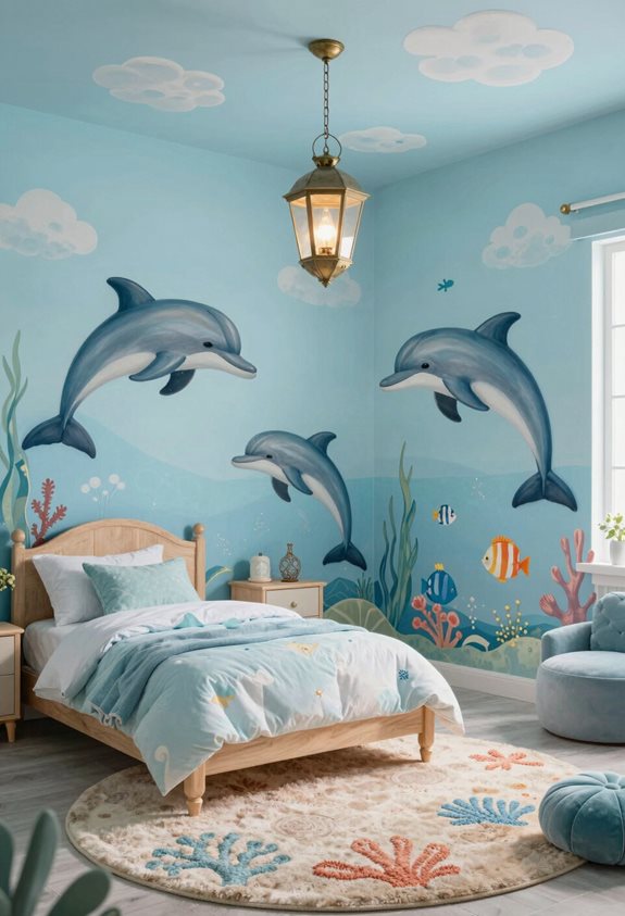 thème de chambre fantaisie sous-marine