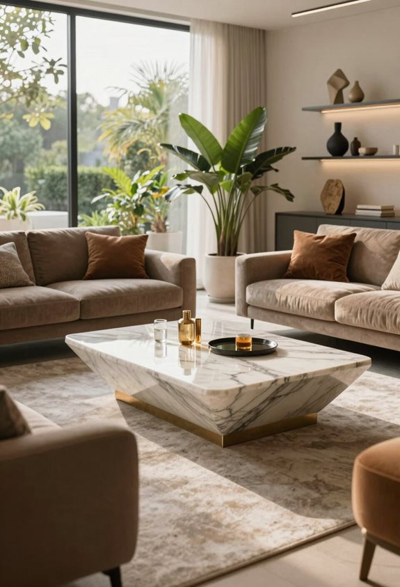 sélection unique de tables basses