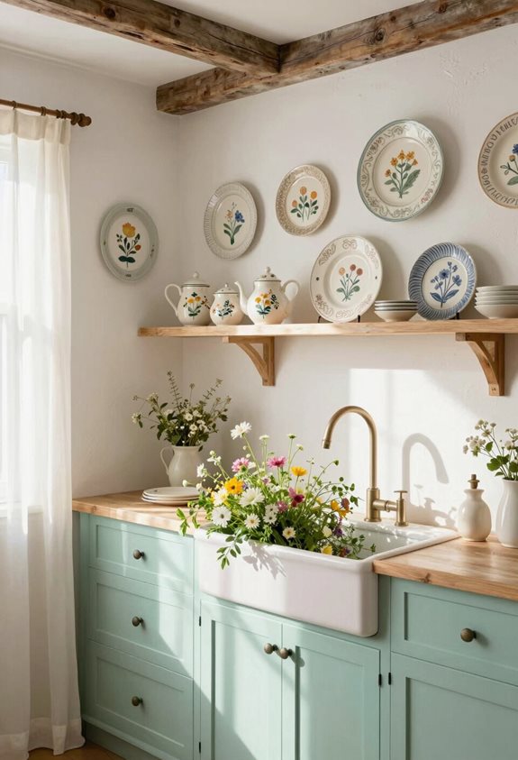 accents de cuisine décoratifs fantaisistes