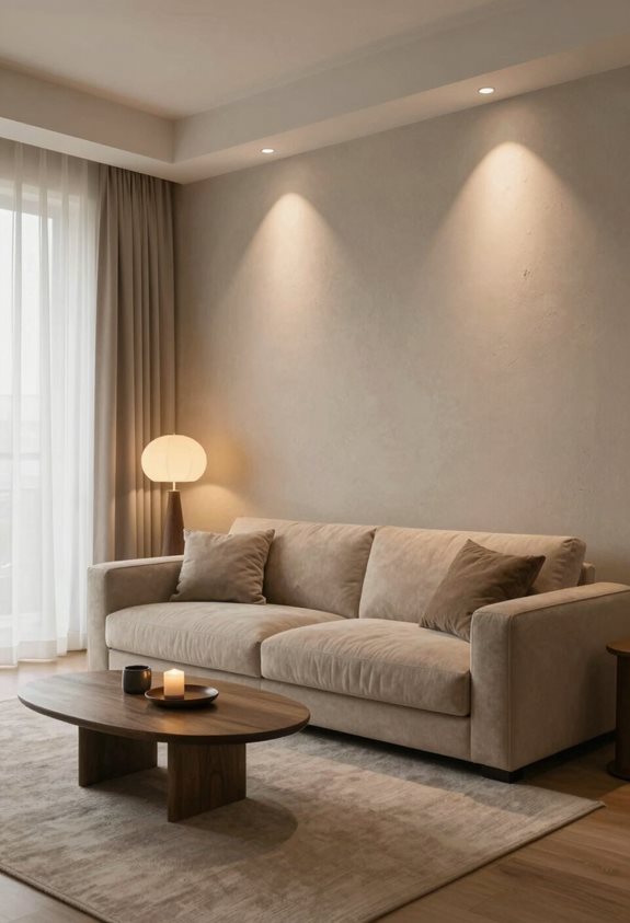 éclairage d'accent pour taupe