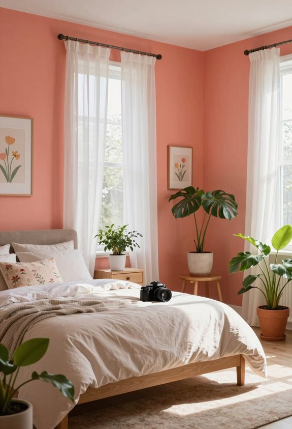 idées de mur d'accent audacieux