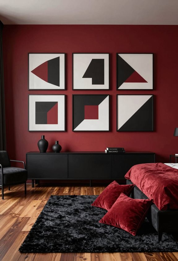 l'art audacieux transforme l'ambiance