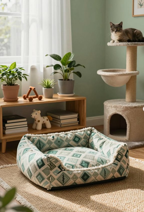 coin pour animaux confortable et élégant