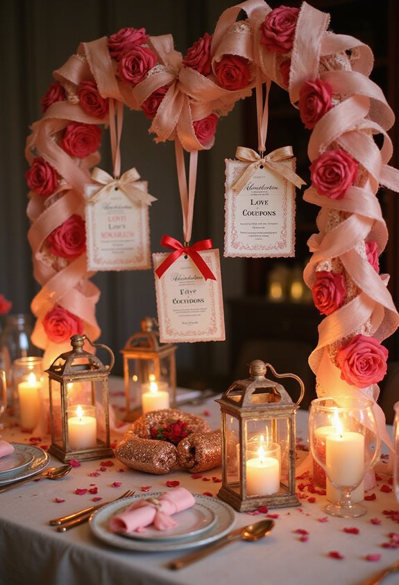 coupons créatifs pour la Saint-Valentin