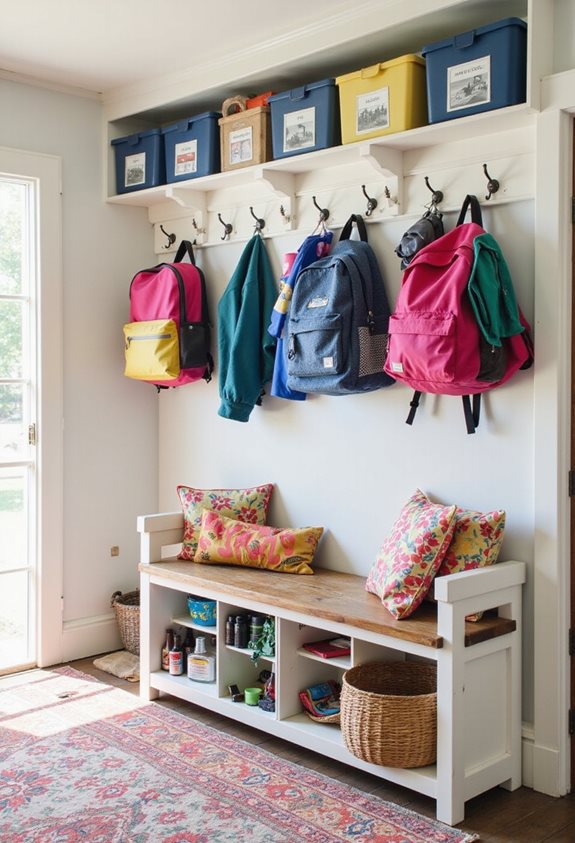 désigner des zones pour l'organisation