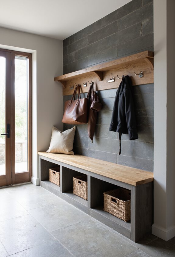 matériaux durables pour des mudrooms
