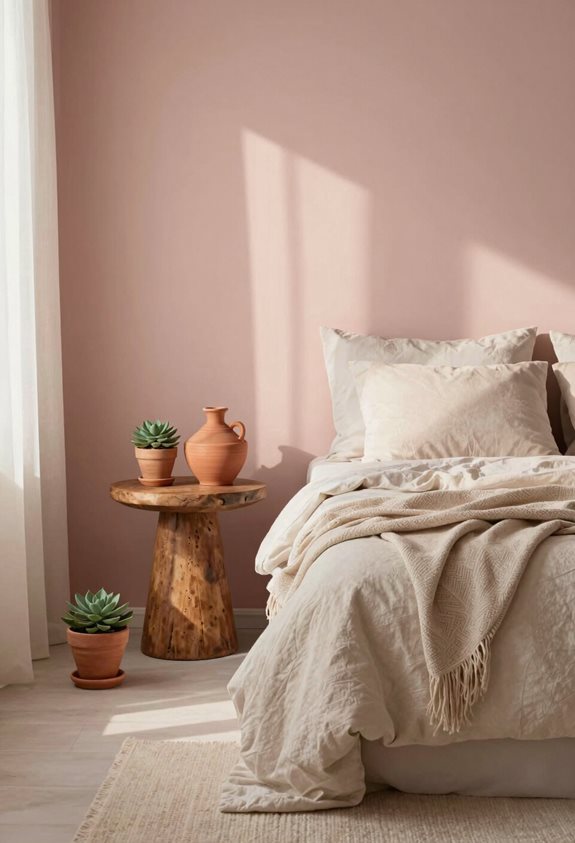 le rose terreux améliore l'humeur