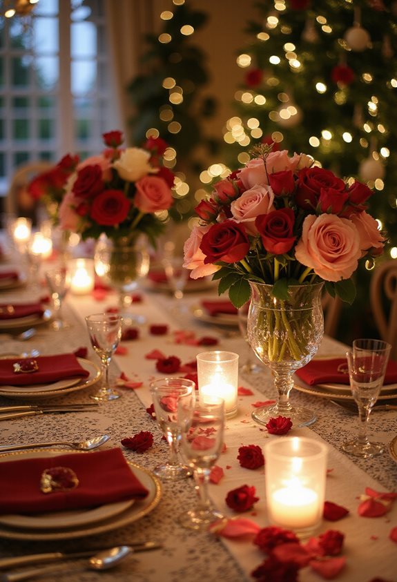 centre de table floral élégant