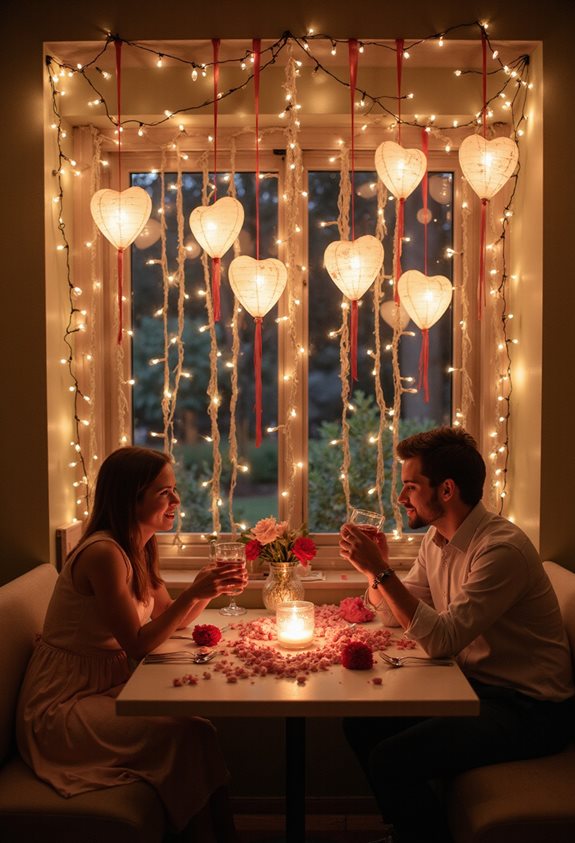 guirlandes lumineuses enchanteurs ambiance