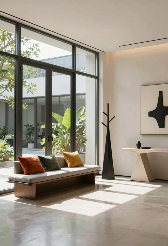 mobilier fonctionnel pour les entrées